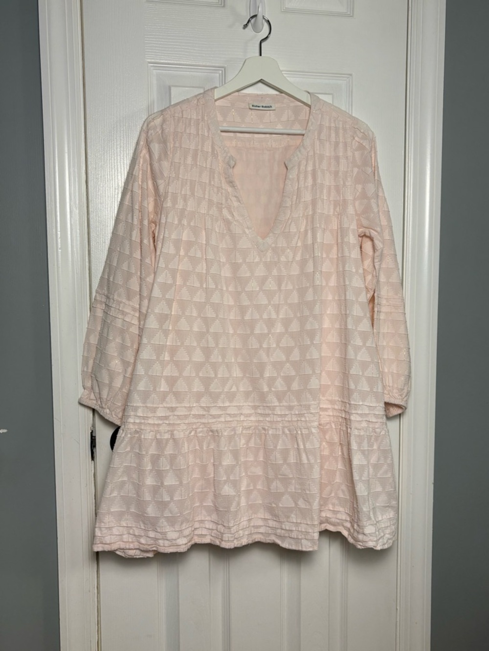 Roller Rabbit Pale Pink Dress Size Medium
